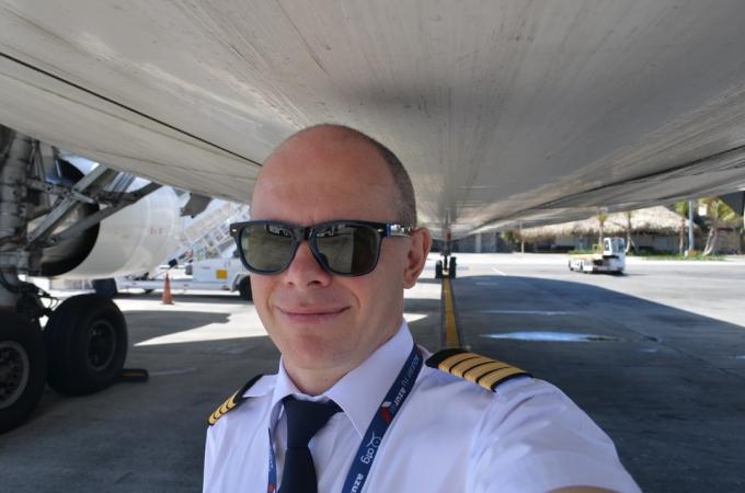 Andrew Gromozdin izmēģinājuma "Boeing" pēc pieprasījuma profesijā