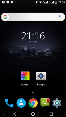 Ulefone Dvīņi Pro: Android 7.1.1