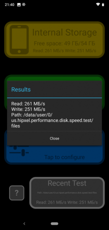 Pārskatiet Nokia 6.1 Plus: Memory Speed