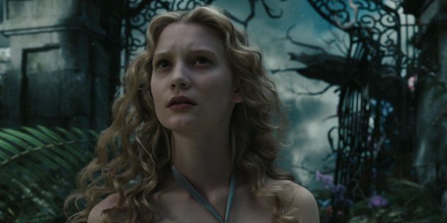 Kadrs no filmas "Alice in Wonderland" 2010. gadā