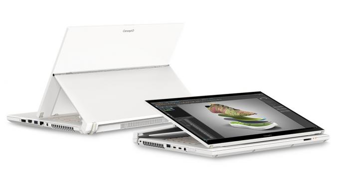 Acer iepazīstina ar ConceptD 7 Ezel - pārveidojamu klēpjdatoru spēlmaņiem un dizaineriem