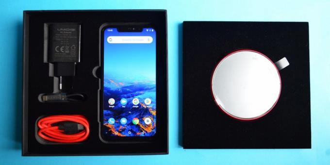 Box UMIDIGI Z2 Pro: divi stāvi