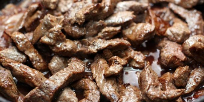  Kā pagatavot gaļu krāsnī: Liellopu šķēlītes, cep folijā 