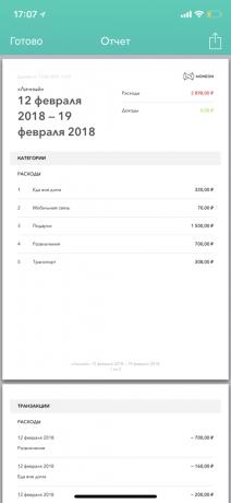 Moneon iOS ierīcēm: pārskats