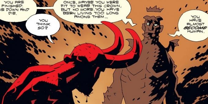 Hellboy: Hellboy izskatās briesmonis