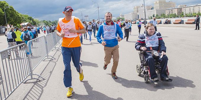 Labdarības maratons "sporta neierobežotas iespējas"