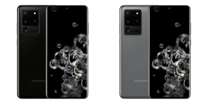 viedtālruņi ar labu kameru: Samsung Galaxy S20 Ultra