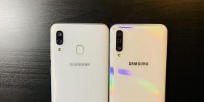 Pārskats Galaxy A30 un Galaxy A50 - Affordable viedtālrunis Samsung A-sērijas flagmanis manieres