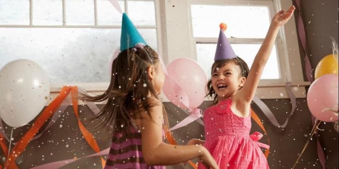 Bērnu dzimšanas dienas ballīte: sagatavot deju puse