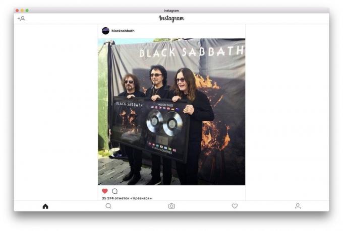 Instagram-klients plakātu