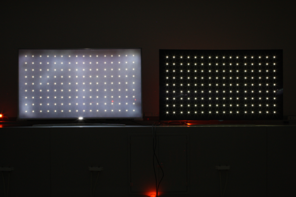Kā izvēlēties televizoru: kreisajā pusē - LED, labajā - AMOLED