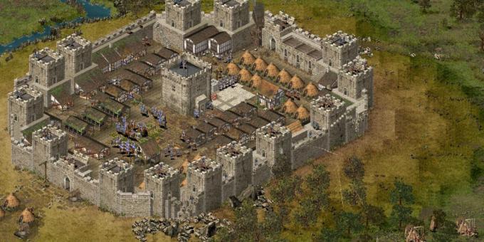 Lielākā daļa pilsētas simulatori uz PC: Stronghold