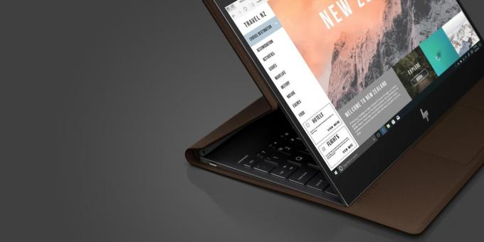 notebook-transformators HP: Lietot kā stand ekrānu