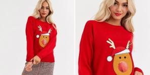 10 Neparastas Ziemassvētku džemperi