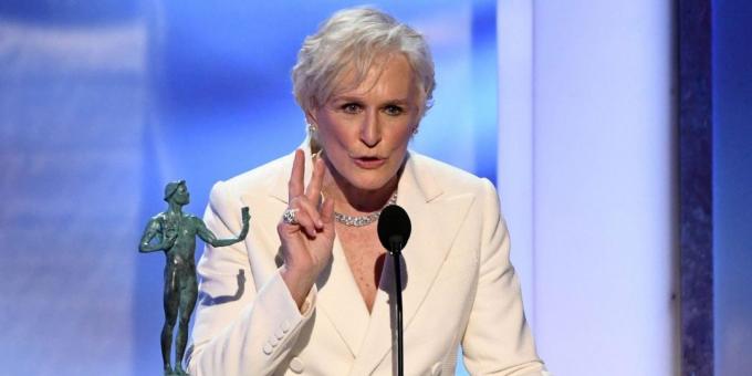 Award SAG: Glenn Close - "Sieva"