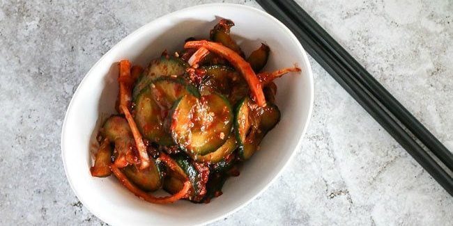 Recipe Korejas gurķi ar sīpoliem un ķiplokiem