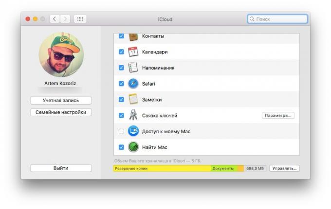 Kā sagatavot savu Mac pārdošanai: izietu kontu iCloud