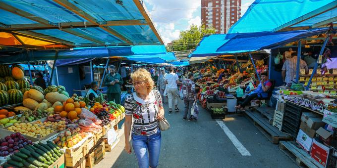 Kurp doties Jekaterinburgā: Shartash tirgus