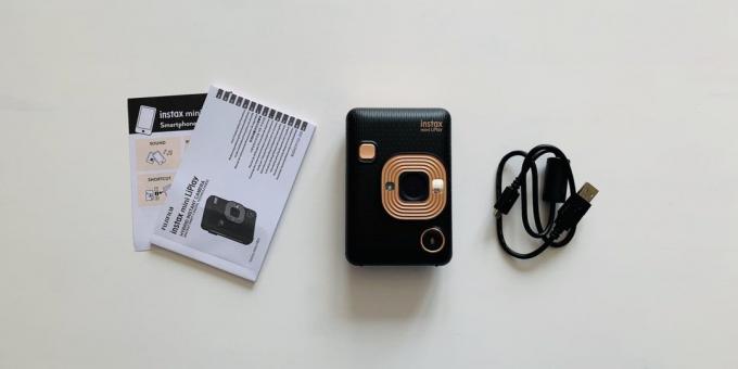 Fuji Instax Mini LiPlay: iekārtas