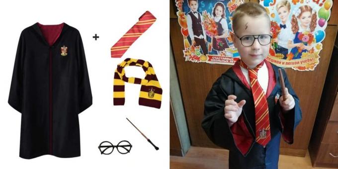 Jaungada tērpi bērniem: Harry Potter