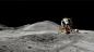Atkoptas fotogrāfijas no Apollo Mēness misijām