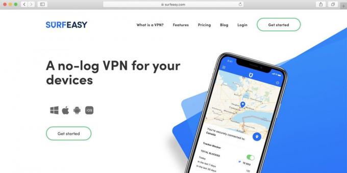 Best Free VPN PC, Android, iPhone - SurfEasy