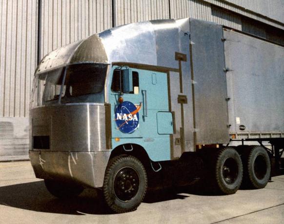 Cool automašīnas NASA: aerodinamiskā kravas