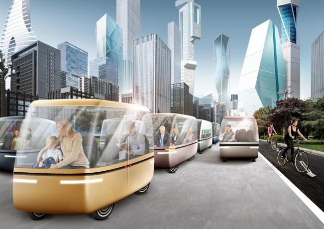 Nākotnes tehnoloģijas: mini-pilsēta
