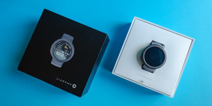 Pārskats Amazfit Verge: Box