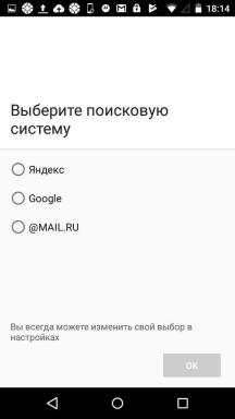 Chrome mobilo ierīču lietotāji Krievijā tiek piedāvāts izvēlēties meklētājprogrammu. Kāpēc vai kāpēc