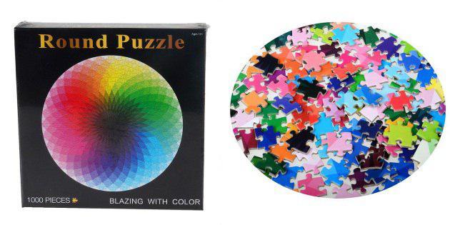 apaļa puzzle