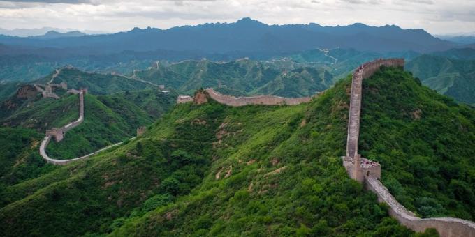 Āzijas teritorija nav velti piesaista tūristu: Great Wall, Ķīna