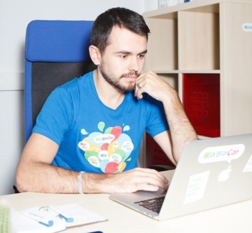 Alex Lazorenko, BlaBlaCar: «Mana metode strādā ar uzdevumiem, ir ļoti vienkāršs"