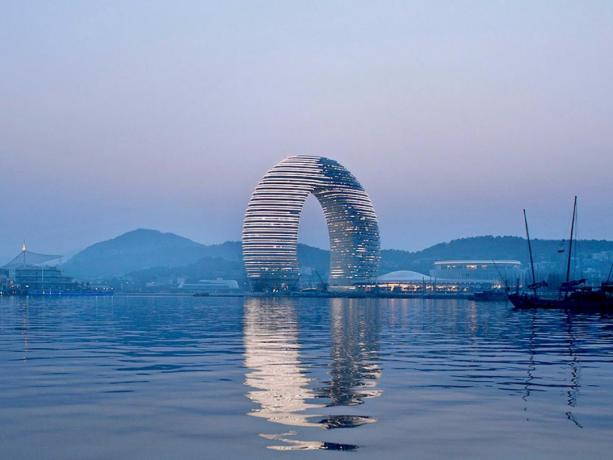 Ķīnas arhitektūra: Viesnīca "Sheraton" Huzhou