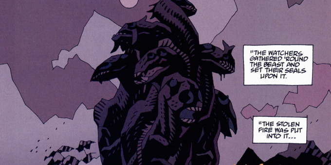 Hellboy: Centrālā ļaunums sērijas var uzskatīt Ogdru Dzhahad