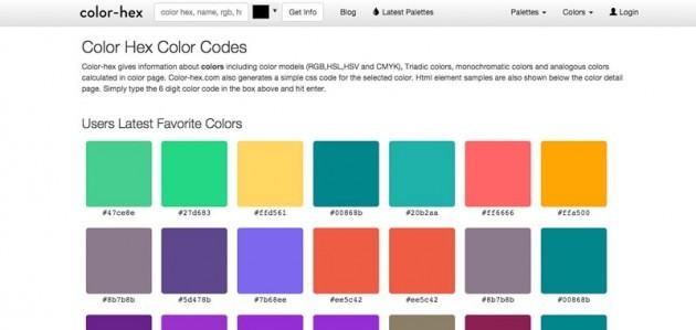 Krāsu Hex Krāsu kodi