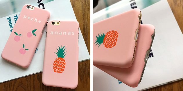 Case iPhone ar ananāsiem