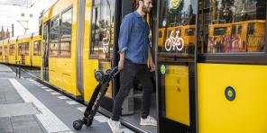 Audi e-tron Scooter - elektrosamokat un skrituļdēlis