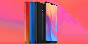 Redmi 8 redmi 8A tagad ir pieejams krievu valodā