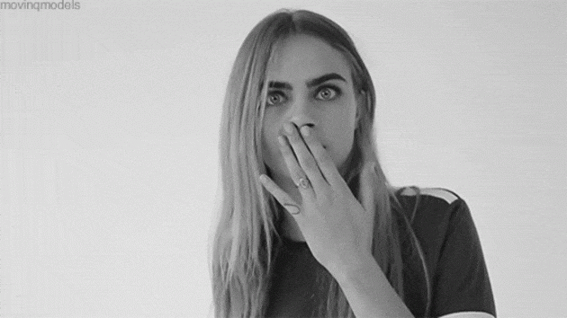 Cara Delevingne, uzacis - vakara grims