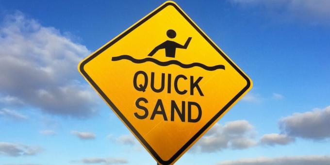 Izdzīvošana savvaļā: lai izdzīvotu straujajās smiltīs, jums jāpalielina kontakta laukums