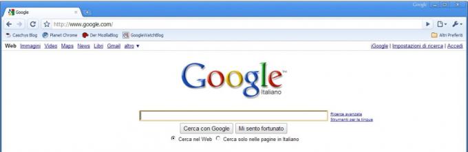 Google Chrome jauns dizains. Vecā Chrome