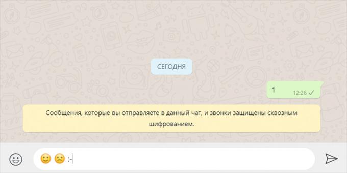 Desktop versija WhatsApp: Konvertēt tekstu emocijzīmes Emoji