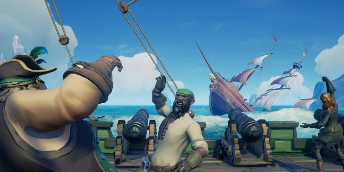 Xbox One vietā PlayStation 4: Sea of ​​Thieves