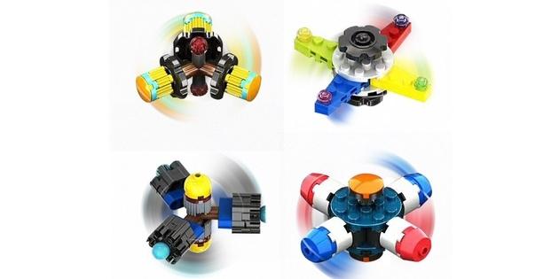 Spinners no detalek LEGO