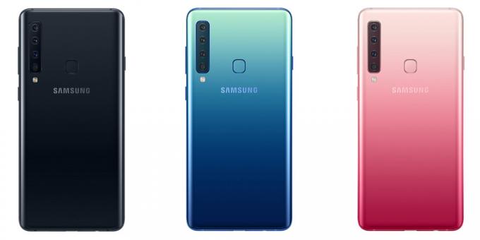 Samsung Galaxy A9: Krāsas